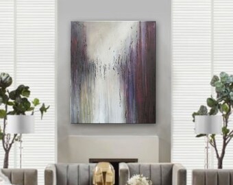 Modern Painting, Textured Canvas Wall Art, Limited Edition Giclee