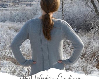 KNITTING PATTERN CARDIGAN - Knitting pattern for women- Cardigan knitting pattern - pattern knit cardigan - cardigan knit pattern
