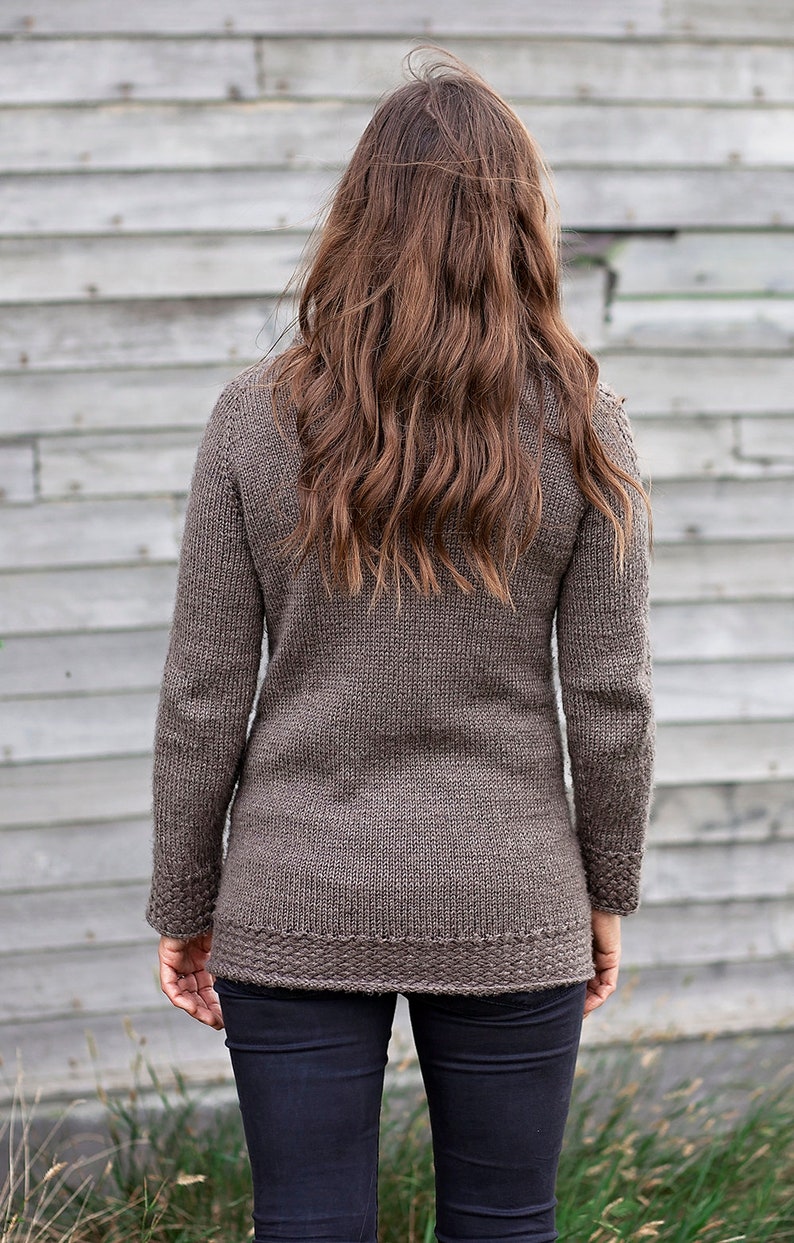 Sweater Knitting Pattern / Seamless Knit Sweater Pattern / Etsy