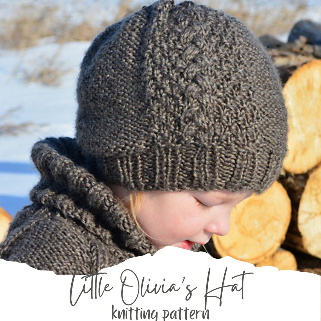 Knitting Pattern Slouch Hat / Knit Pattern Hat / Knit Pattern Slouch ...
