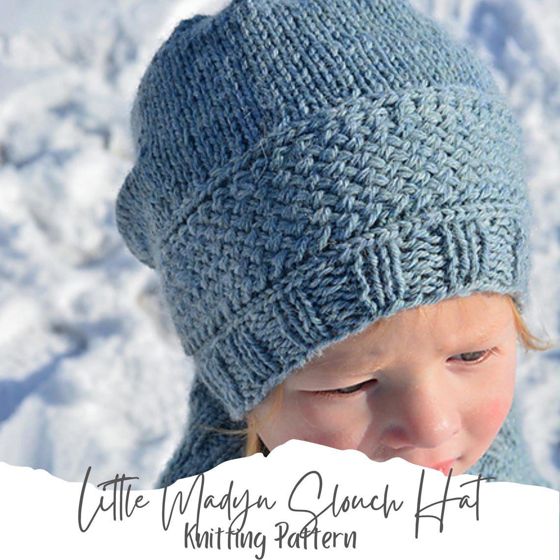 KNITTING PATTERN PDF Slouch Hat - Cable Knit Slouch Hat - Knit Pattern ...