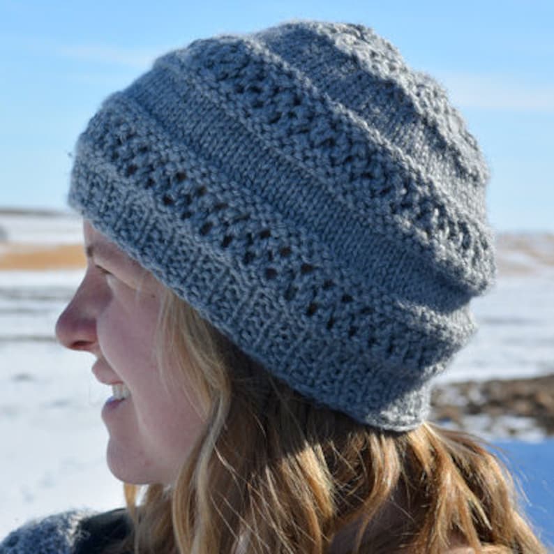 KNITTING PATTERN PDF Hat Adult Knit Pattern Hat Adult Knit Etsy