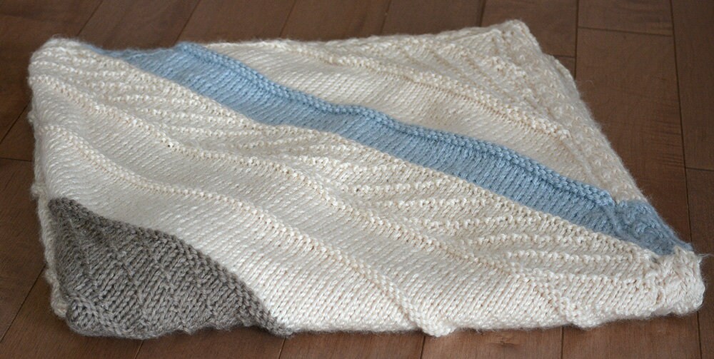 KNITTING PATTERN Blanket Baby Knit Blanket Knit Pattern | Etsy