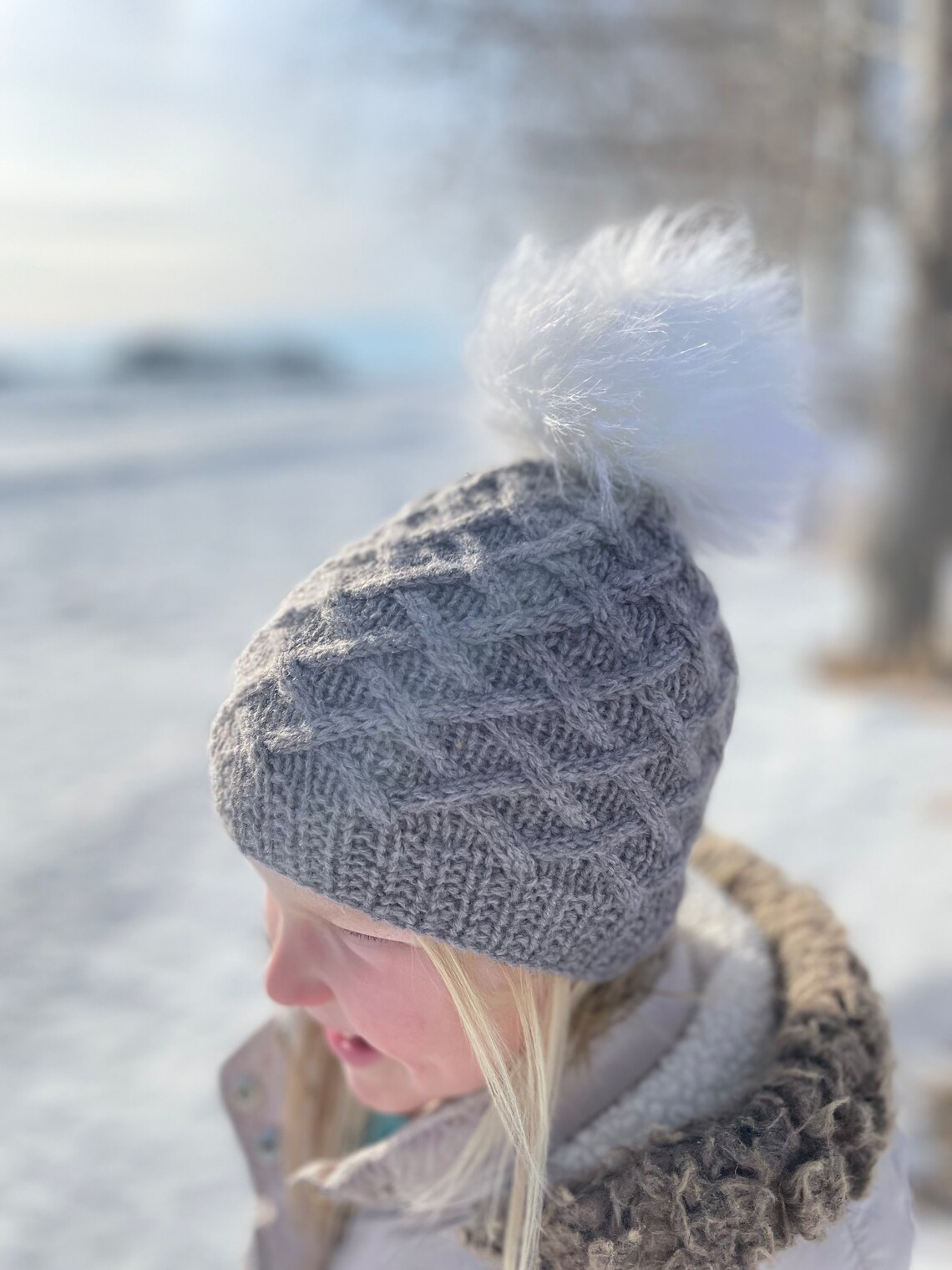 KNITTING PATTERN PDF Hat - Cable Knit Hat Pattern - Knitting Pattern ...