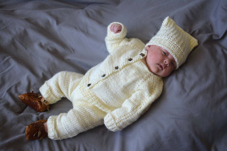 Embroidery Cotton Romper with Hat Set