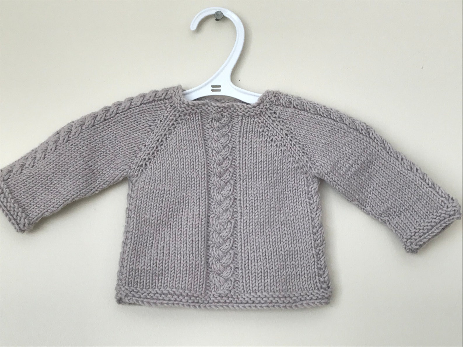 Baby KNITTING PATTERN SWEATER Knit Pattern Baby Sweater Etsy