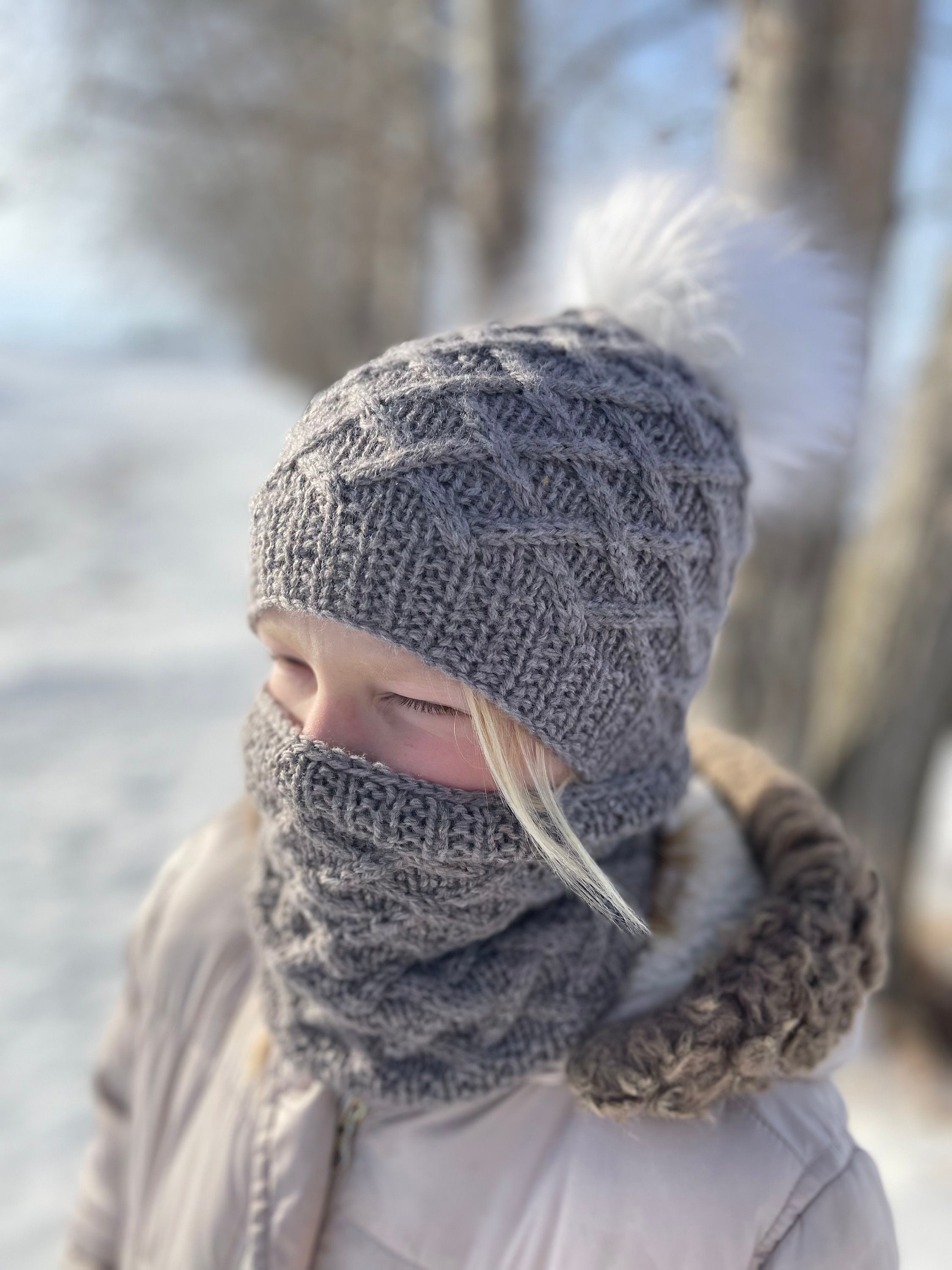 KNITTING PATTERN PDF Hat - Cable Knit Hat Pattern - Knitting Pattern ...