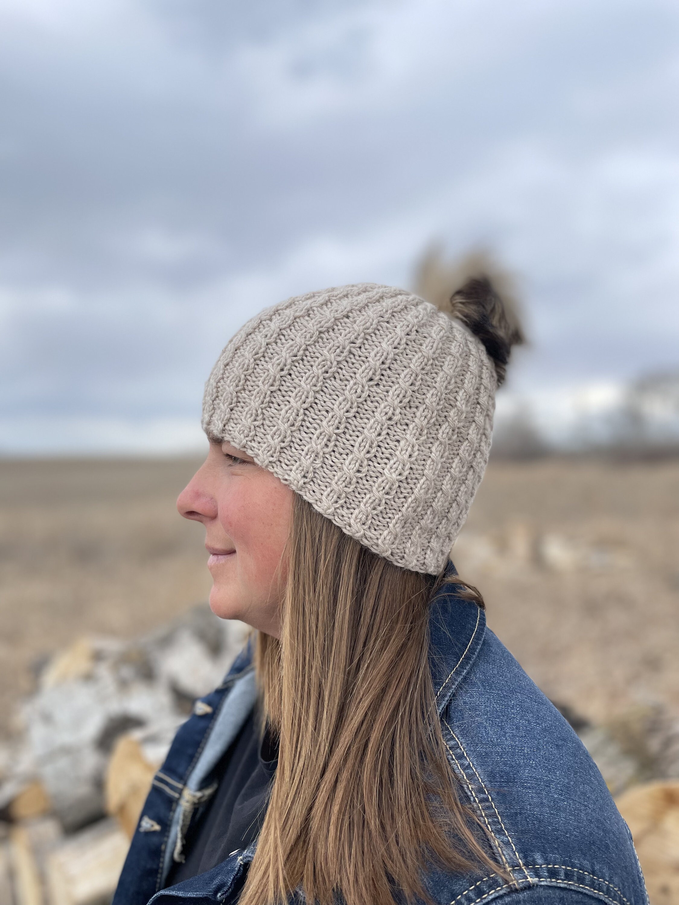 Cable Hat Knitting Pattern - Knit Cable Hat Pattern - Knit Hat for ...