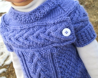 KNITTING PATTERN PDF sweater - Knit pattern sweater - Knit sweater pattern - Child's Sweater - Baby sweater