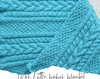Knitting patterns baby blanket - knitting pattern baby blanket - knitting pattern for baby
