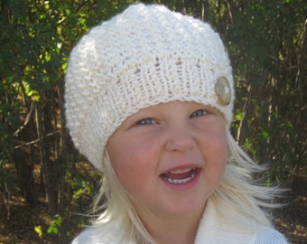 KNITTING PATTERN Hat - Hat knitting pattern - Baby hat pattern - Knit hat pattern - Baby knit pattern - Knit pattern hat - Girl hat pattern