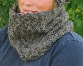 KNITTING PATTERN PDF cowl - knit pattern cowl, knit pattern scarf, cowl, scarf knitting pattern