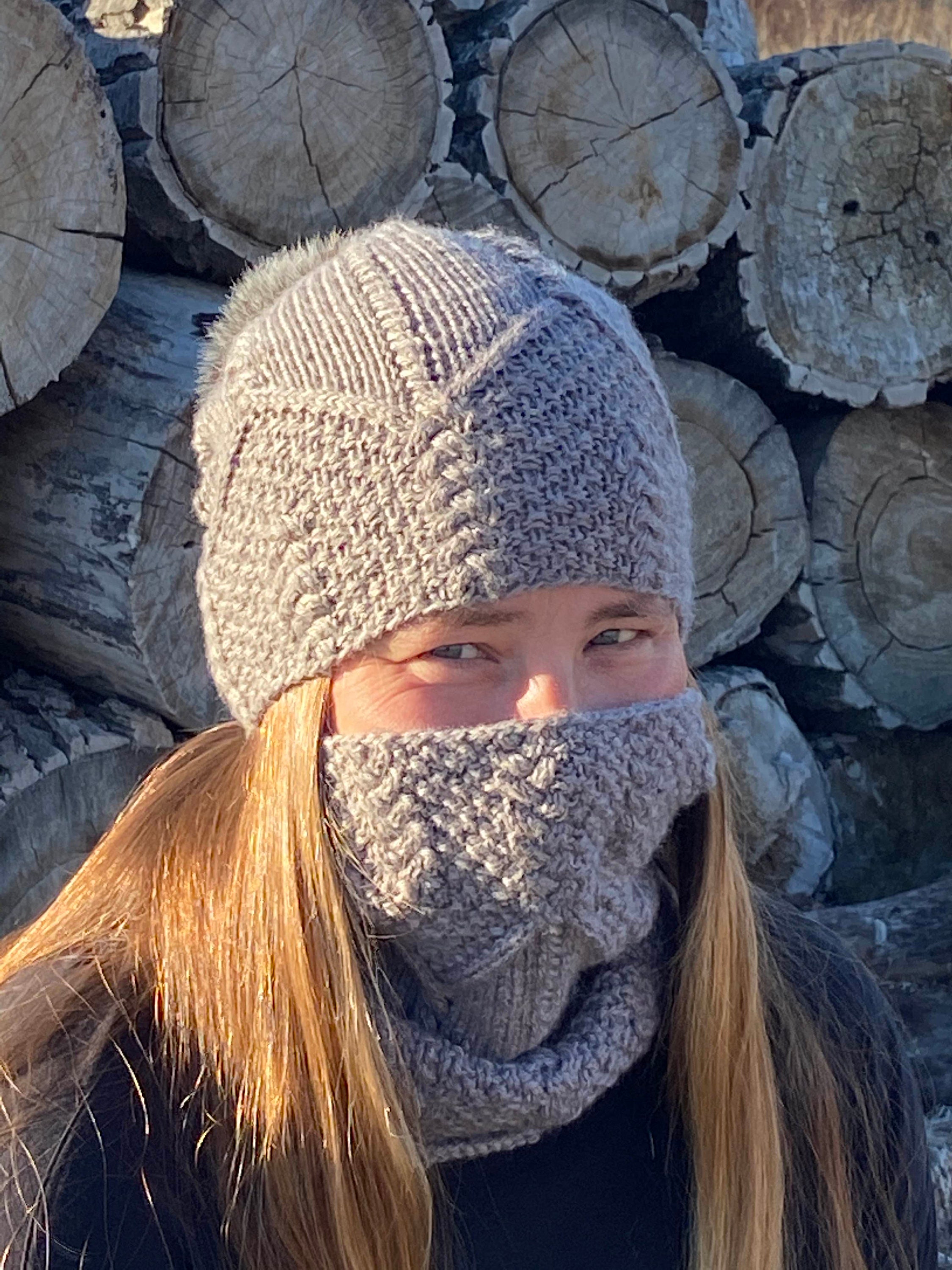 KNITTING PATTERN Hat and Cowl Set - Knit Pattern Hat - Knit Pattern ...