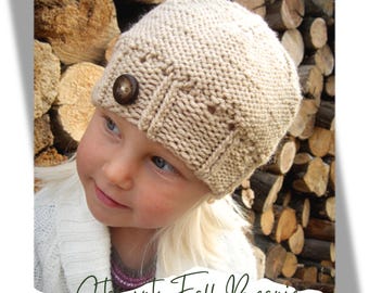 Patrón de tejido para gorro - Patrón de tejido para gorro - Bebé, Niño pequeño, Niño