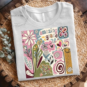 Amazing Grace PNG, Christian Png, Bible Verse Png, Instant DIGITAL ONLY, Christian T-shirt Png