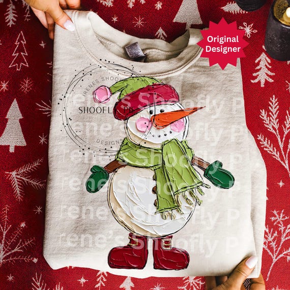 Hand Painted Snowman Png, Merry Christmas Png, Preppy Christmas Png, Merry and Bright png, Girly Christmas, Coquette Christmas Png