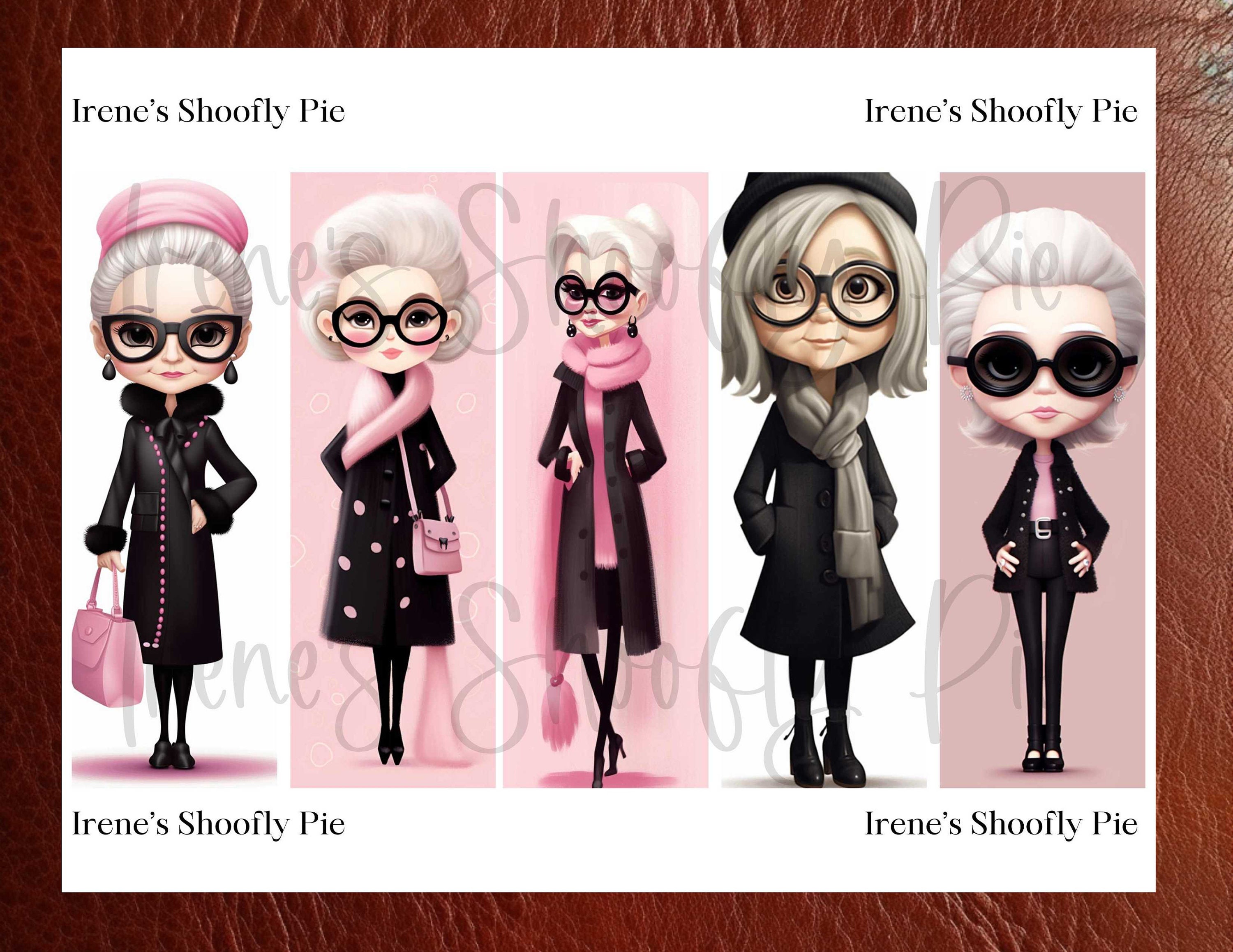 Grandma Printable Bookmark Set - Eclectic Grandma Bookmark Sets - Old ...