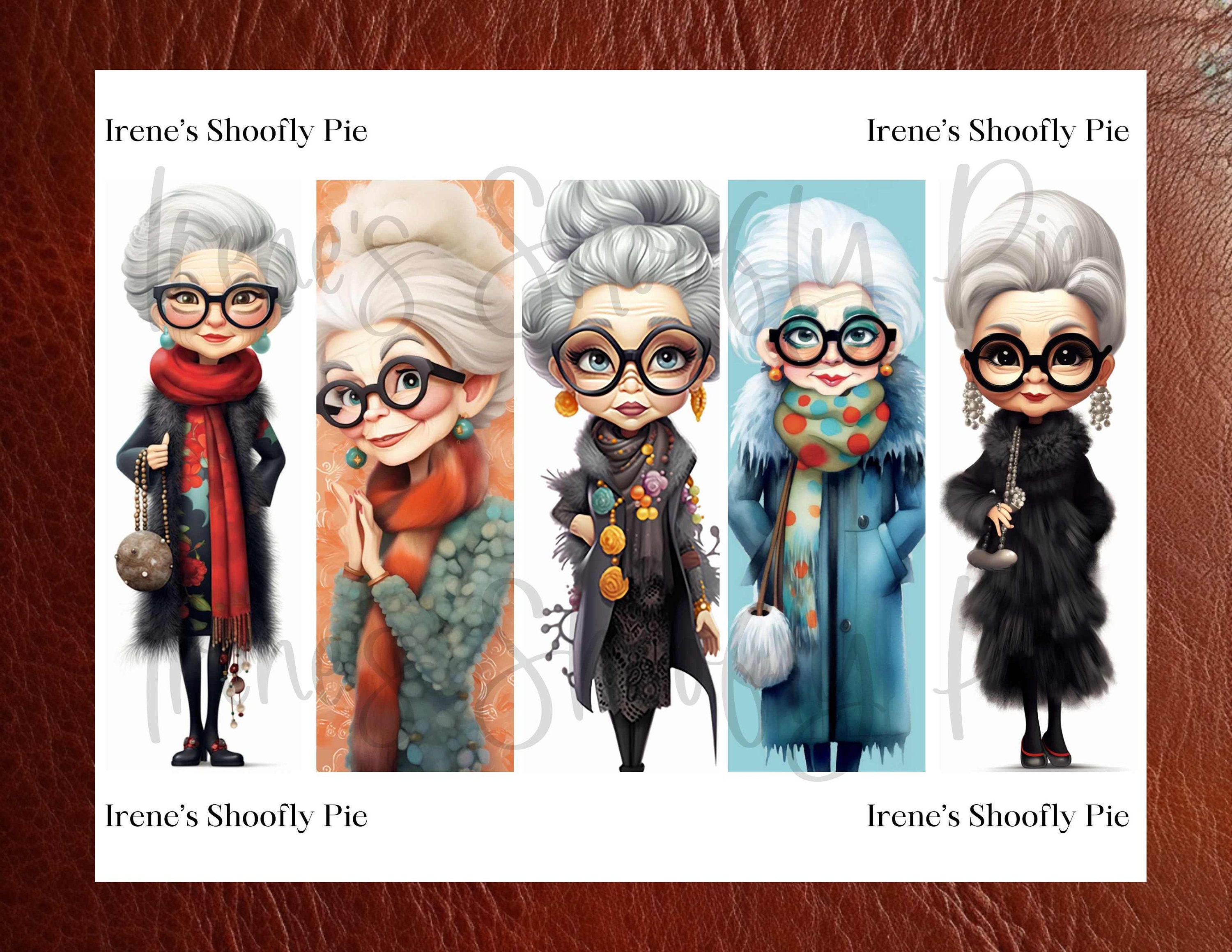 Grandma Printable Bookmark Set - Eclectic Grandma Bookmark Sets - Old ...