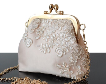 Knot Clutch Champagne main image 0