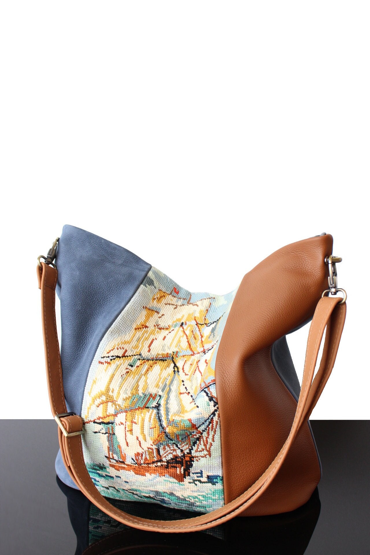 バッグ 1960s US seabag tote , vintage Vintage US Large Tote | Recycled Sail Bags | Sea Bags