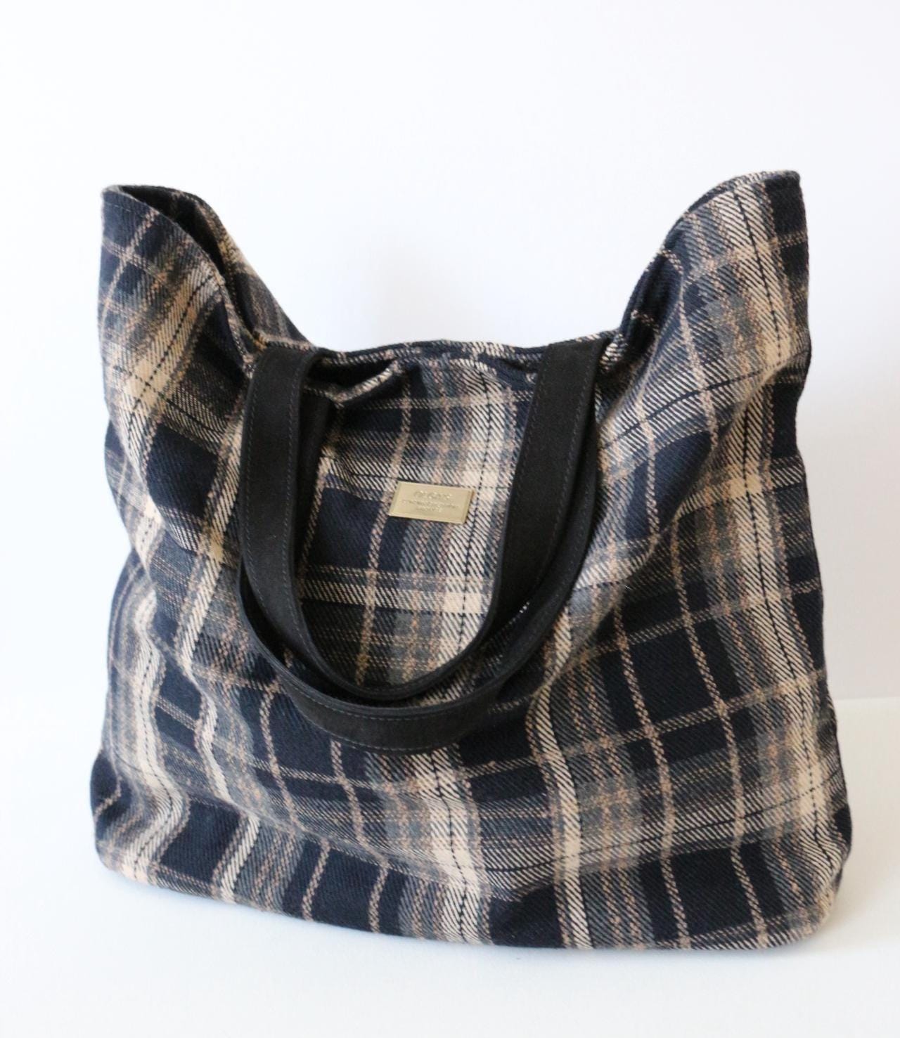 Tartan Shopper Bag - Etsy Canada