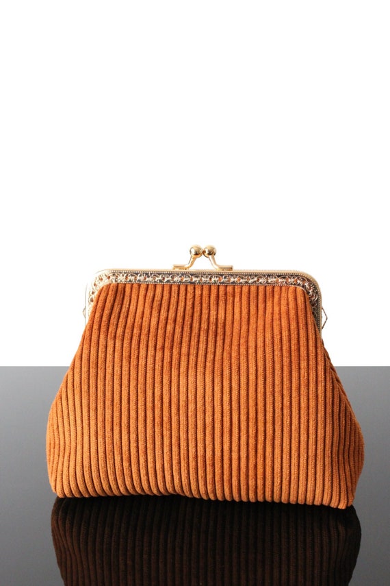 Velvet Corduroy Make up Bag Toiletry 