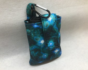 Vertical Insulin Pump pouch Mint Lilac Moroccan  type 1 diabetes insulin pump accessories diabetic bag