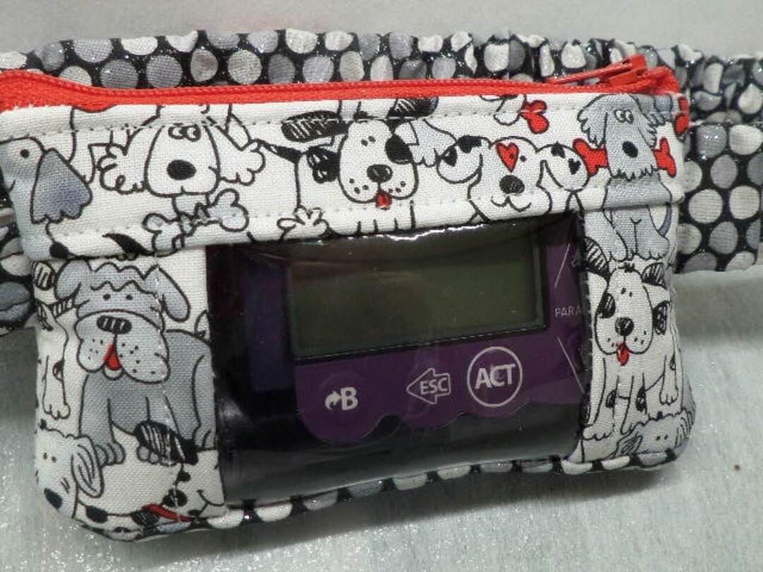 Window Insulin Pump Case With Belt Dogs2 Diabetic Insulin Pump