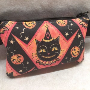 Insulin pump pouch case holder black cat Halloween  Tslim Medtronic  diabetic accessories