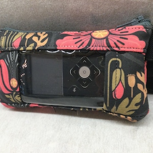 Insulin Pump Pouch with Window pink Khaki pump case type 1 diabetic accessories