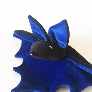 Doudou câlin*Chauve-souris (bleu)
