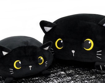 Cojín blando de gato, redondo