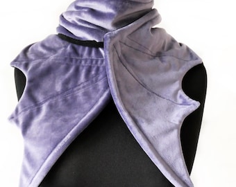 Bufanda - Alas de Murciélago (lila/negro)