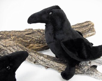 Stuffed Raven Etsy - raven edgar