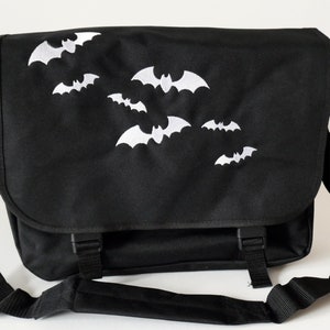 Messenger Bag Swarm of Bats image 2