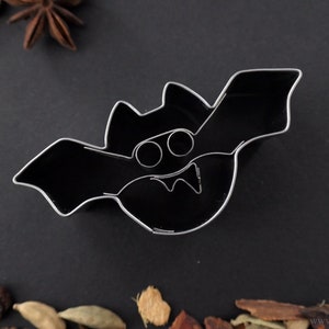 Pipistrello - Tagliabiscotti con rilievo interno (n. 6)