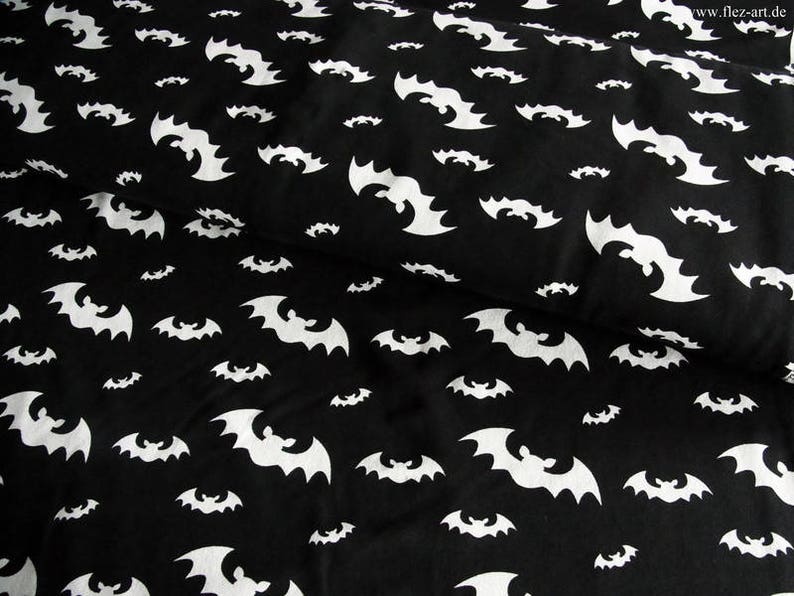 Jersey fabric Bats image 2