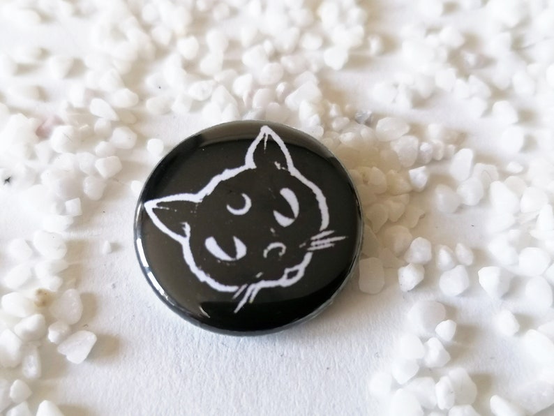 Button black Cat Bild 1