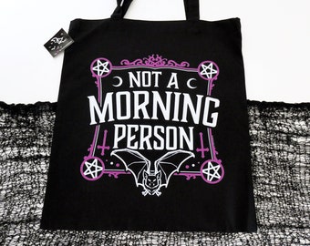 Bag - "not a morning person"