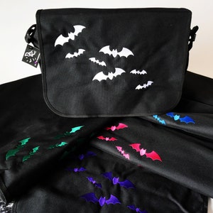 Messenger Bag Swarm of Bats image 8