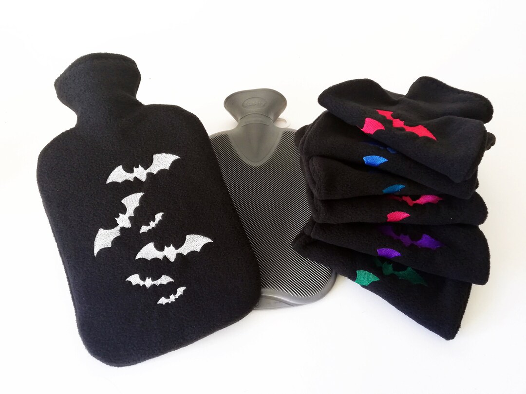 2L Hotwater Bottle Bat Swarm Etsy