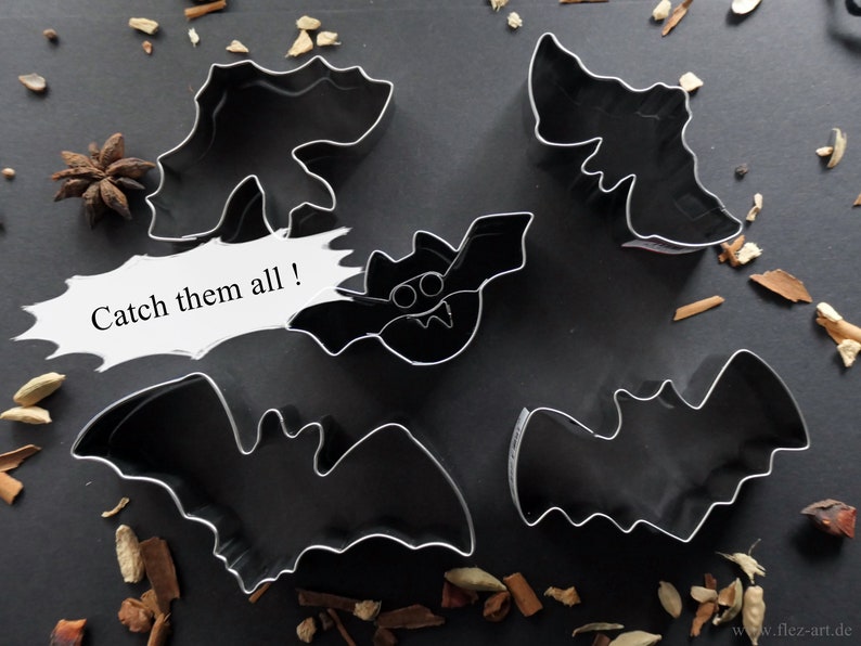 Bat cookie cutter Nr.1 image 5