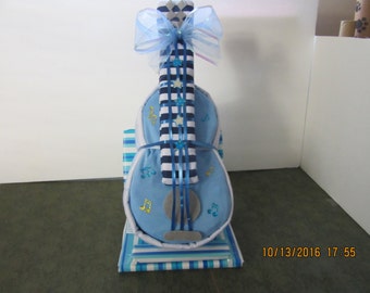 Guitar Diaper Cake