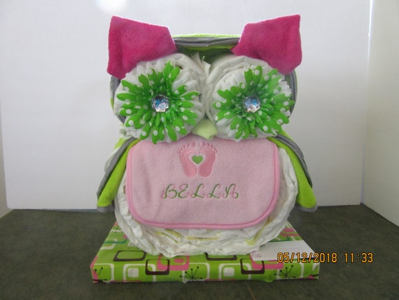 Baby Owl Diaper Cake Il_570xn