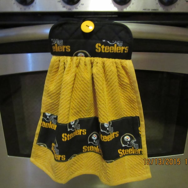 Hanging Sports Potholder Dish Towel, Potholder Dish Towel Set, Kitchen Gift, Housewarming Gift