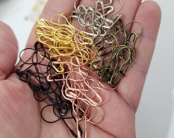 Mixed Colour Gear Charm Sets Junk Journaling Embellishments