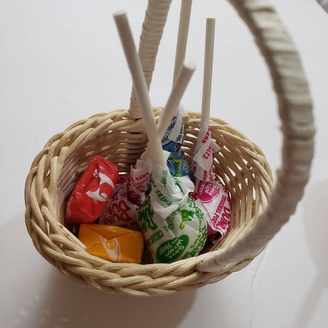 24 pcs. Party favors gift baskets Miniature basket wicker Etsy