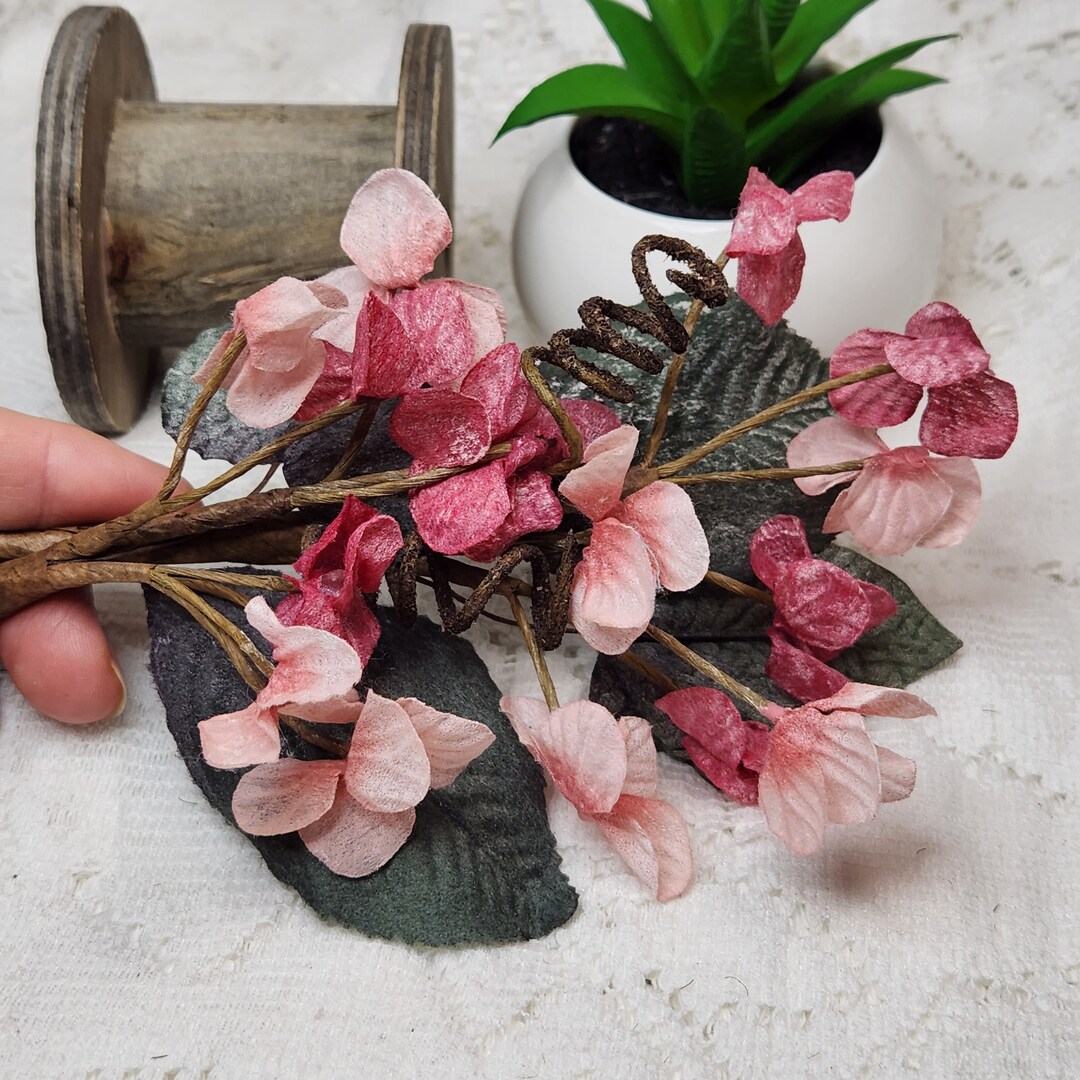 Pequeña Flor De Millinery De Rosa De Seda De Melocotón
