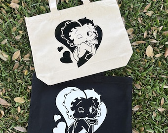 Betty Boop tote bag