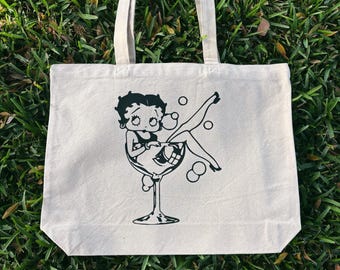Betty Boop tote bag